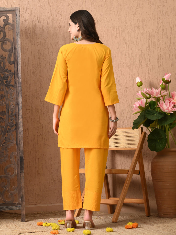 Sunshine Yellow Co-ord Set