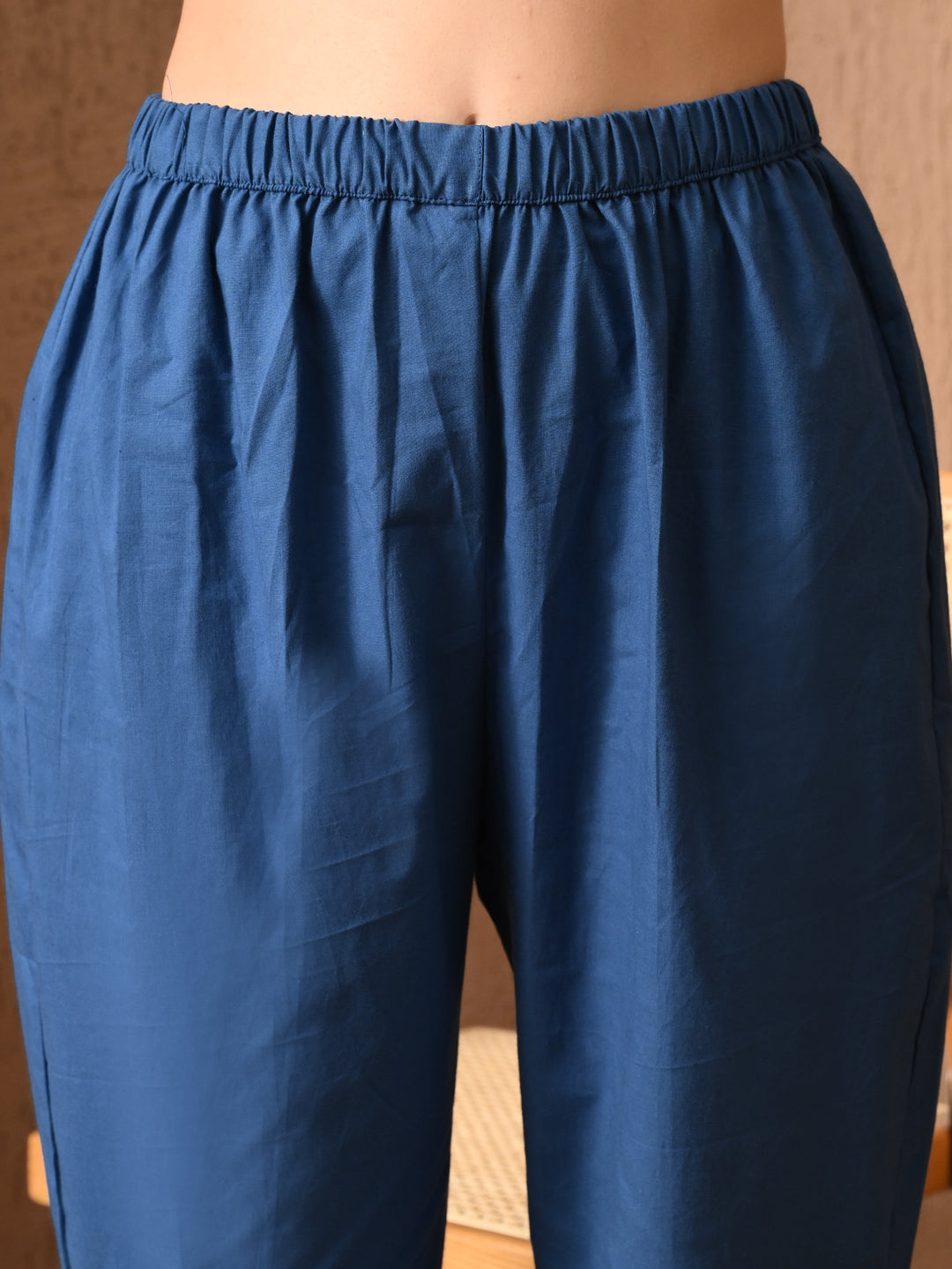 Royal Blue Solid Co-Ord Set
